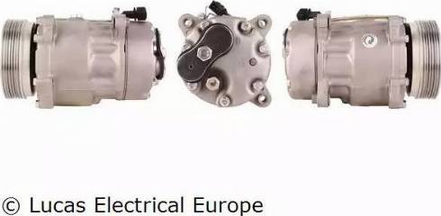 Lucas Electrical ACP162 - Kompresors, Gaisa kond. sistēma autodraugiem.lv