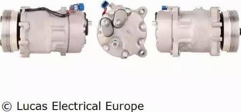 Lucas Electrical ACP115 - Kompresors, Gaisa kond. sistēma autodraugiem.lv