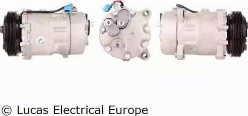 Lucas Electrical ACP116 - Kompresors, Gaisa kond. sistēma autodraugiem.lv