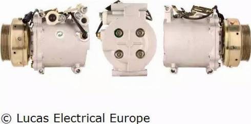 Lucas Electrical ACP185 - Kompresors, Gaisa kond. sistēma autodraugiem.lv