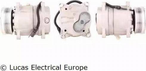 Lucas Electrical ACP129 - Kompresors, Gaisa kond. sistēma autodraugiem.lv