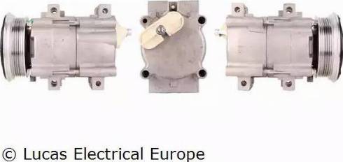 Lucas Electrical ACP128 - Kompresors, Gaisa kond. sistēma autodraugiem.lv