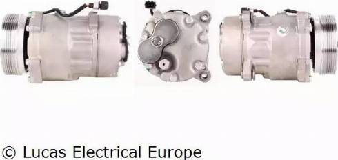 Lucas Electrical ACP175 - Kompresors, Gaisa kond. sistēma autodraugiem.lv