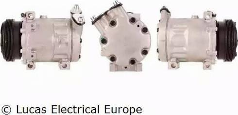 Lucas Electrical ACP177 - Kompresors, Gaisa kond. sistēma autodraugiem.lv