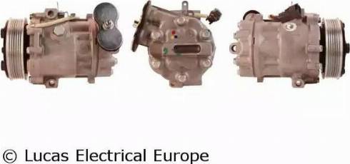 Lucas Electrical ACP841 - Kompresors, Gaisa kond. sistēma autodraugiem.lv