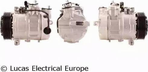 Lucas Electrical ACP858 - Kompresors, Gaisa kond. sistēma autodraugiem.lv