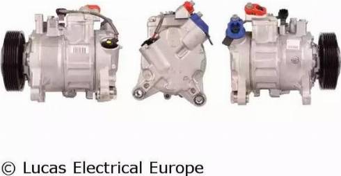 Lucas Electrical ACP857 - Kompresors, Gaisa kond. sistēma autodraugiem.lv