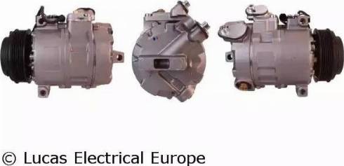 Lucas Electrical ACP884 - Kompresors, Gaisa kond. sistēma autodraugiem.lv