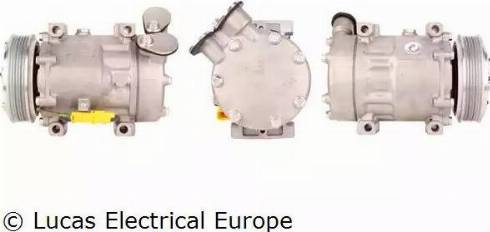 Lucas Electrical ACP398 - Kompresors, Gaisa kond. sistēma autodraugiem.lv