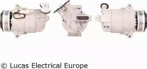 Lucas Electrical ACP346 - Kompresors, Gaisa kond. sistēma autodraugiem.lv