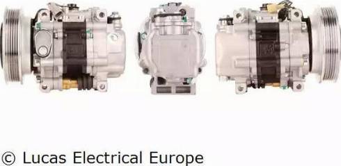 Lucas Electrical ACP340 - Kompresors, Gaisa kond. sistēma autodraugiem.lv
