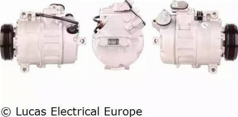 Lucas Electrical ACP343 - Kompresors, Gaisa kond. sistēma autodraugiem.lv
