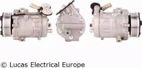 Lucas Electrical ACP347 - Kompresors, Gaisa kond. sistēma autodraugiem.lv