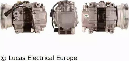Lucas Electrical ACP352 - Kompresors, Gaisa kond. sistēma autodraugiem.lv