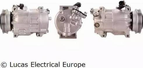 Lucas Electrical ACP362 - Kompresors, Gaisa kond. sistēma autodraugiem.lv