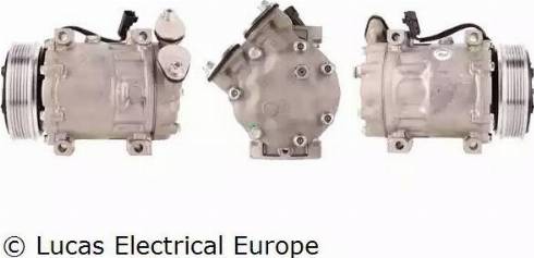 Lucas Electrical ACP326 - Kompresors, Gaisa kond. sistēma autodraugiem.lv