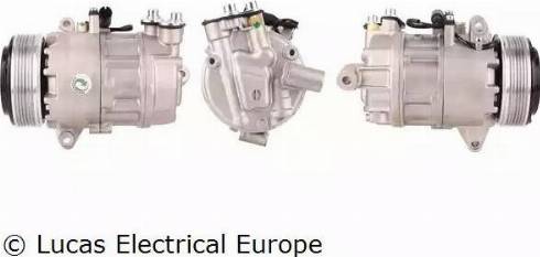 Lucas Electrical ACP375 - Kompresors, Gaisa kond. sistēma autodraugiem.lv