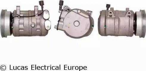 Lucas Electrical ACP372 - Kompresors, Gaisa kond. sistēma autodraugiem.lv