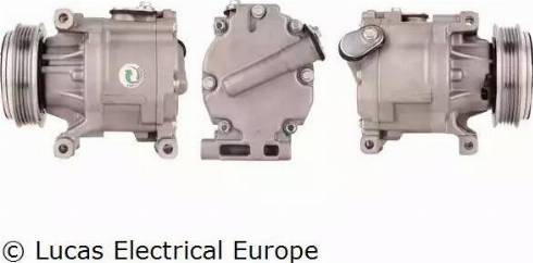 Lucas Electrical ACP296 - Kompresors, Gaisa kond. sistēma autodraugiem.lv