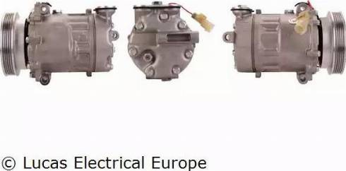 Lucas Electrical ACP292 - Kompresors, Gaisa kond. sistēma autodraugiem.lv