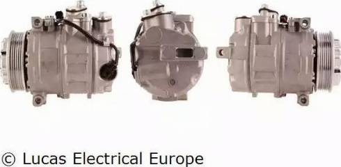 Lucas Electrical ACP241 - Kompresors, Gaisa kond. sistēma autodraugiem.lv