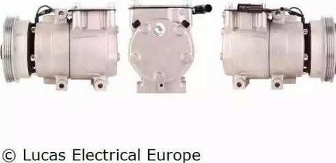 Lucas Electrical ACP250 - Kompresors, Gaisa kond. sistēma autodraugiem.lv