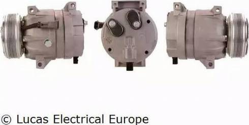 Lucas Electrical ACP257 - Kompresors, Gaisa kond. sistēma autodraugiem.lv