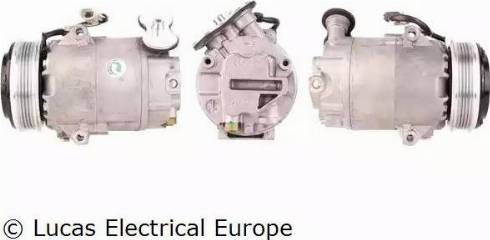Lucas Electrical ACP204 - Kompresors, Gaisa kond. sistēma autodraugiem.lv