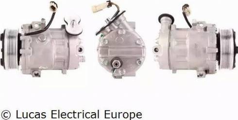 Lucas Electrical ACP205 - Kompresors, Gaisa kond. sistēma autodraugiem.lv