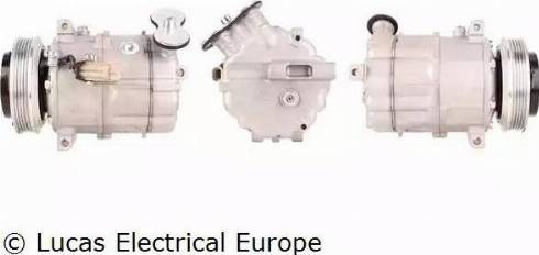 Lucas Electrical ACP200 - Kompresors, Gaisa kond. sistēma autodraugiem.lv