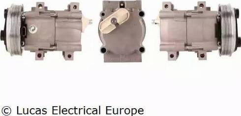 Lucas Electrical ACP215 - Kompresors, Gaisa kond. sistēma autodraugiem.lv