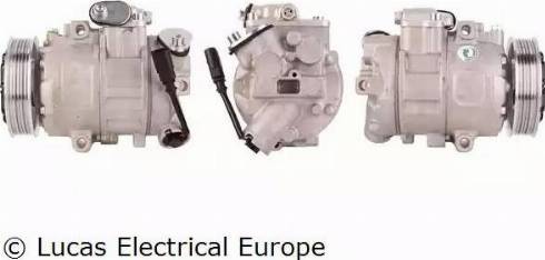 Lucas Electrical ACP231 - Kompresors, Gaisa kond. sistēma autodraugiem.lv