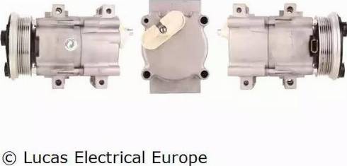 Lucas Electrical ACP277 - Kompresors, Gaisa kond. sistēma autodraugiem.lv