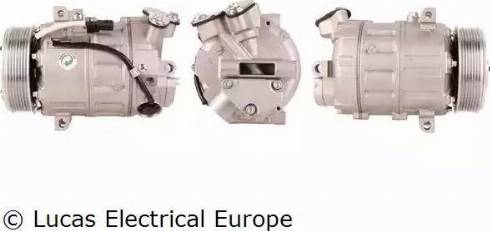 Lucas Electrical ACP700 - Kompresors, Gaisa kond. sistēma autodraugiem.lv