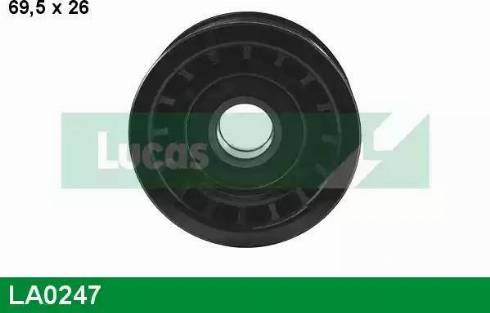 Lucas Engine Drive LA0247 - Parazīt / Vadrullītis, Ķīļrievu siksna autodraugiem.lv