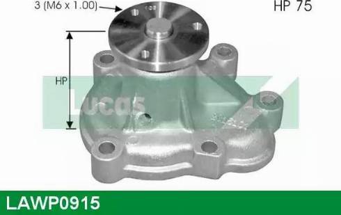 Lucas Engine Drive LAWP0915 - Ūdenssūknis autodraugiem.lv