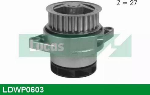 Lucas Engine Drive LDWP0603 - Ūdenssūknis autodraugiem.lv