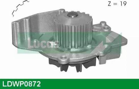 Lucas Engine Drive LDWP0872 - Ūdenssūknis autodraugiem.lv