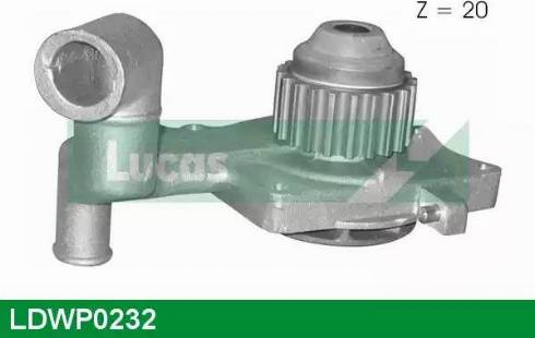 Lucas Engine Drive LDWP0232 - Ūdenssūknis autodraugiem.lv