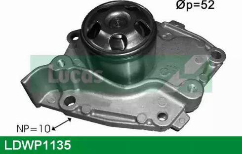 Lucas Engine Drive LDWP1135 - Ūdenssūknis autodraugiem.lv