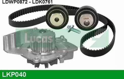 Lucas Engine Drive LKP040 - Ūdenssūknis + Zobsiksnas komplekts autodraugiem.lv