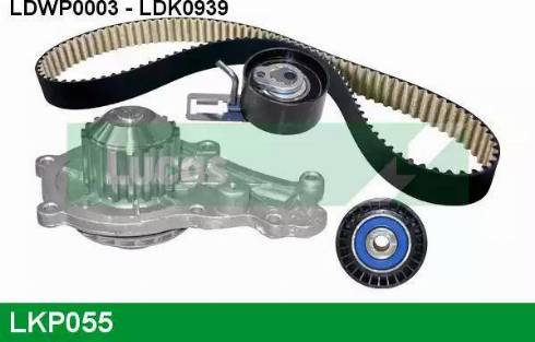 Lucas Engine Drive LKP055 - Ūdenssūknis + Zobsiksnas komplekts autodraugiem.lv