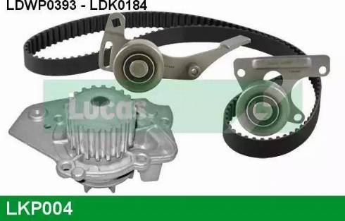 Lucas Engine Drive LKP004 - Ūdenssūknis + Zobsiksnas komplekts autodraugiem.lv