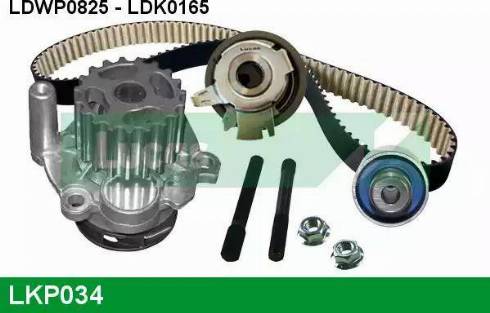 Lucas Engine Drive LKP034 - Ūdenssūknis + Zobsiksnas komplekts autodraugiem.lv