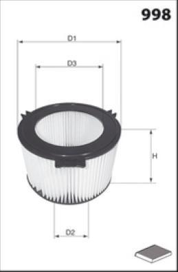 Lucas Filters LFCP149 - Filtrs, Salona telpas gaiss autodraugiem.lv