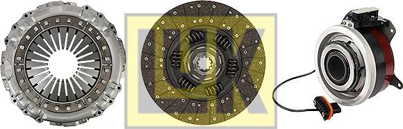 LUK 643 3469 33 - Sajūga komplekts autodraugiem.lv