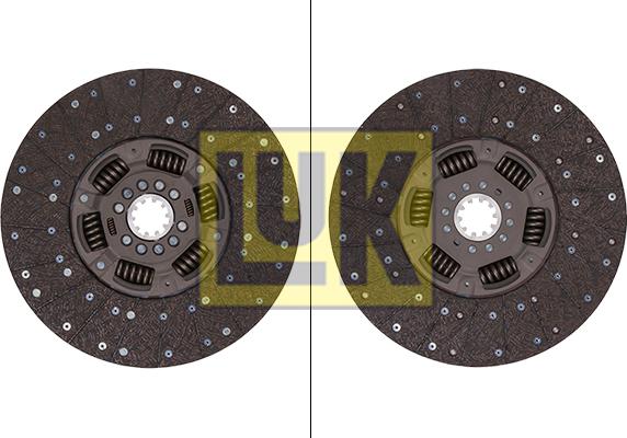LUK 336 0012 10 - Sajūga disks autodraugiem.lv