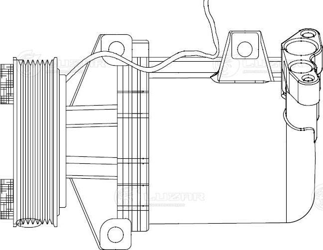 Luzar LCAC 0979 - Kompresors, Gaisa kond. sistēma autodraugiem.lv