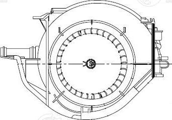 Luzar LFh 1860 - Elektromotors, Salona ventilācija autodraugiem.lv