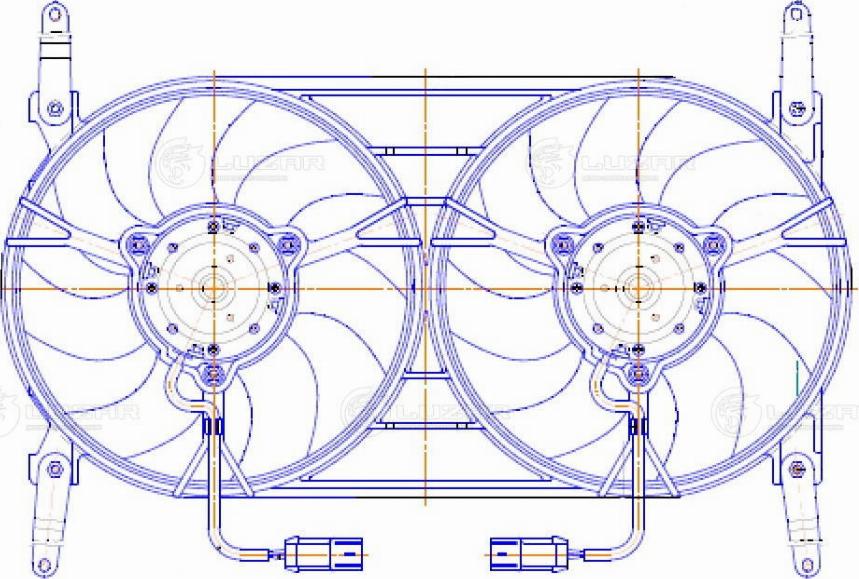 Luzar LFK 0361 - Ventilators, Motora dzesēšanas sistēma autodraugiem.lv